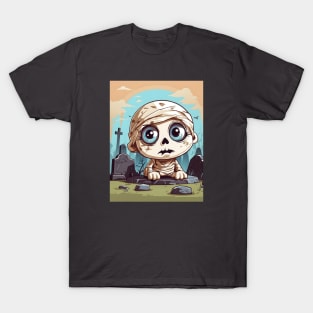 Cute Halloween Mummy T-Shirt